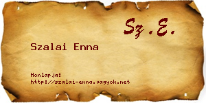 Szalai Enna névjegykártya